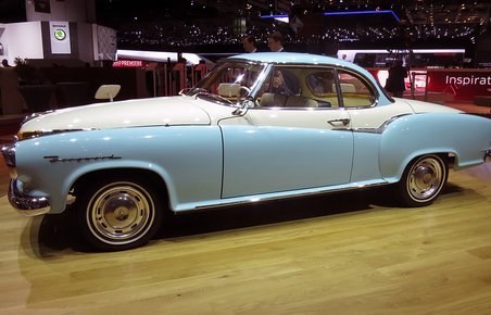 Borgward viste som appetitvækker denne Isabella TS Coupé fra 1959.