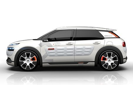 Citroën C4 Cactus i den forbedrede version.