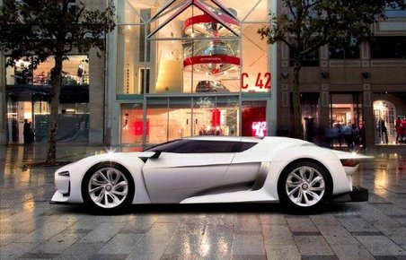 Citroën GT er baseret på bilen i et computerspil.