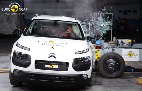 Manglende sikkerhedsudstyr koster Citroën C4 Cactus den femte stjerne i fjerde kvartals første Euro NCAP-test