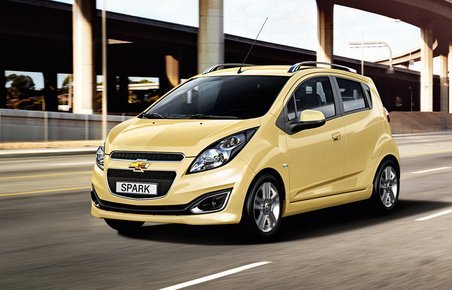 Chevrolet Spark i 2013-udgaven.