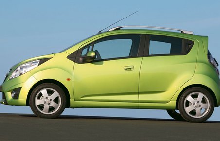 Chevrolet Spark er blevet solgt i ca. 2.500 eksemplarer i 2011 mod 1.500 for nr. to, Toyota Aygo.