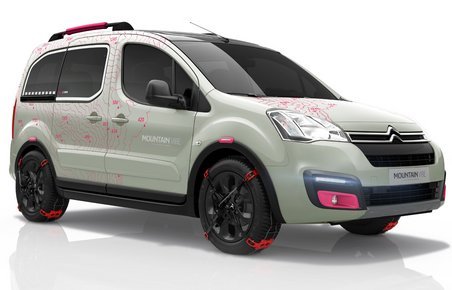 Berlingo i form af Mountain Vibe Concept.