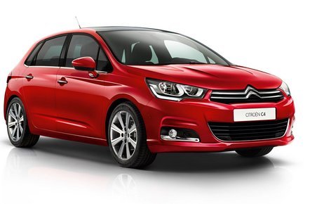 Den faceliftede Citroën C4 får bl.a. LED-kørelys.