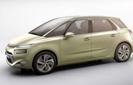 Konceptbilen Technospace er reelt den kommende Citroën C4 Picasso.