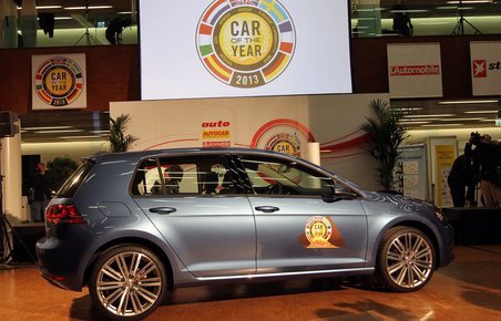 VW Golf er "Car of the Year 2013".