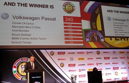 Vinderen af Car of the Year blev annonceret i Geneve op til åbningen af den store biludstilling.