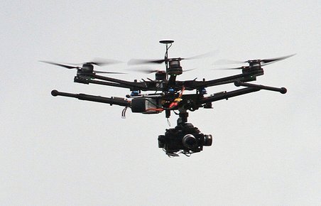 Der gælder særlige færdselsregler for droner.