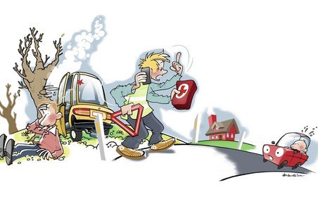 Danske bilister har ikke styr på, hvordan de skal håndtere en ulykkessituation