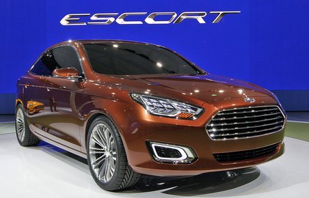 Ford Escort i den kommende 2014-udgave.