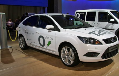 Den eldrevne Ford Focus BEV blev vist allerede på Frankfurt-udstillingen i 2009.