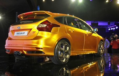 Ford Focus ST som den præsenteres i Paris.