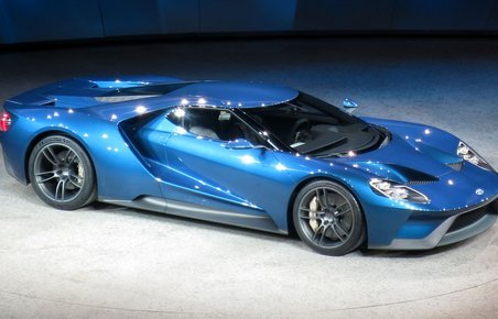 Ford GT har en 600 hk, sekscylindret motor.