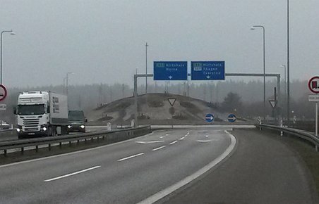 Den nye rundkørsel skal skabe bedre sikkerhed, men er også ment som en forskønnelse.