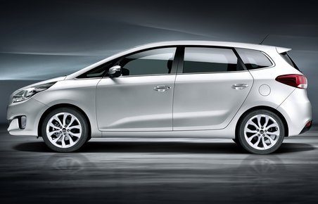 Kia Carens i den nye generation, der lanceres primo 2013.