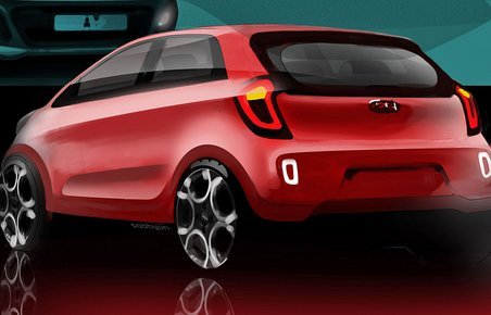 Kia Picanto i anden generation.