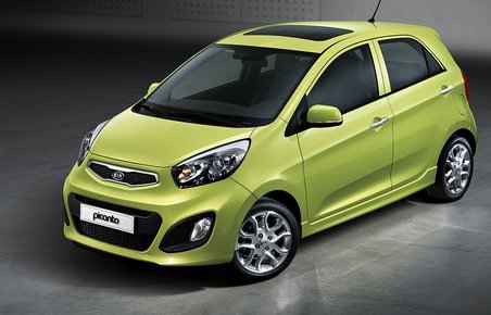 Kia Picanto i den nye, anden generation.