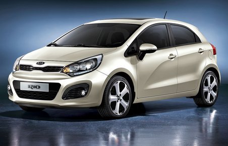 Kia Rio som femdørs.