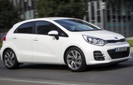 Kia Rio i 2015-udgave.