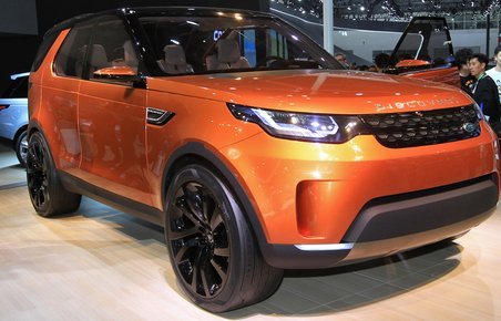 Konceptbilen der viser fremtiden for Discovery-familien.