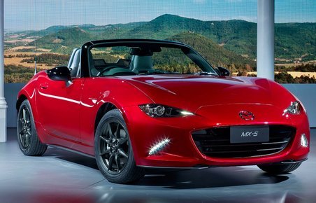Mazda MX-5 i fjerde generation.