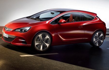 Opel Astra GTC Paris.