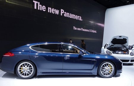Den forlængede Porsche Panamera.