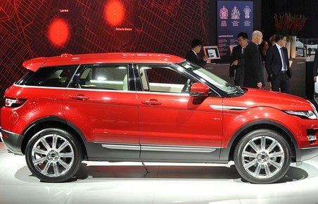 Range Rover Evoque ser sådan ud med fem døre.