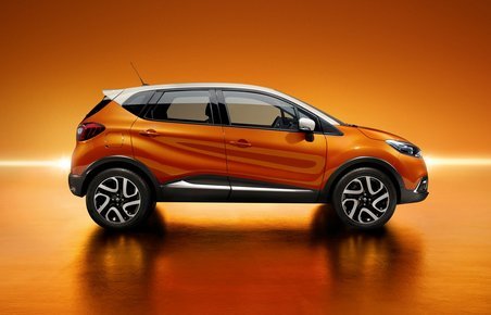 Renault Captur er 4,12 meter lang