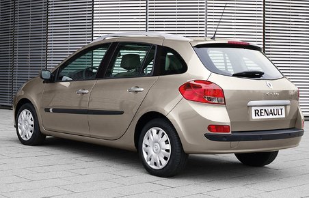 Renault Clio stationcar fås til priser fra 133.000 kr. i den sidste del af sin levetid.
