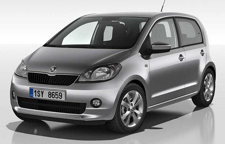 Skoda Citigo var i februar tæt på VW Ups salgstal.
