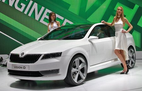 Skoda Vision D. D står formentlig blot for design.