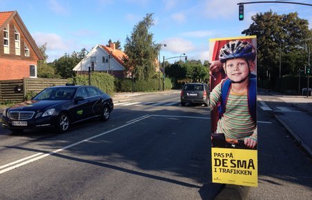 Pas på de nye i trafikken.