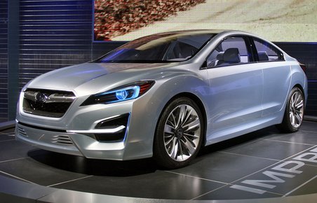 Subaru Impreza her er stadig et koncept.