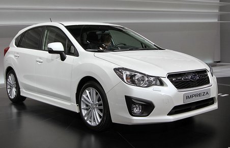 Subaru Impreza femdørs havde verdenspremiere på Genève-udstillingen i marts.