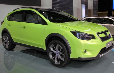 Subaru XV-konceptet har premiere i Kina.