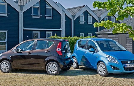 Suzuki Splash er fornyet markant fortil og lidt mindre bagtil.