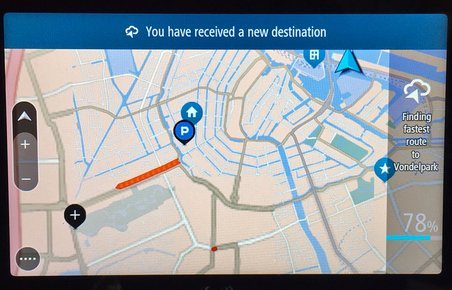 Der er ikke ændret på designet af de nye Tom Tom-model, der kun ændret på softwaren.