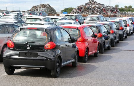 Aygo er blandt de op til 1,8 mio. europæiske Toyotaer, der kan have en potentiel farlig fejl ved speederpedalen.