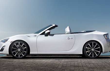 Toyota GT86 cabriolet kaldes indtil videre FT86 Open Concept.
