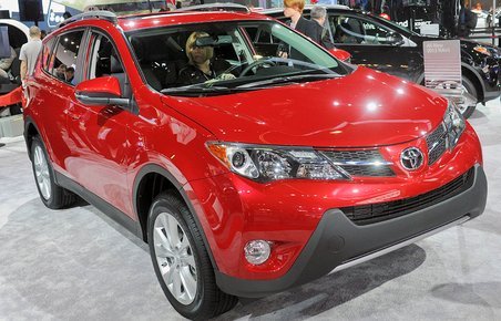 Totota RAV4 er vokset til 4,54 meter i længden.