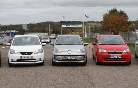 Seat Mii, VW Up og Skoda Citigo blev i 2012 kåret til Årets Bil i Danmark og har siden været en bestseller