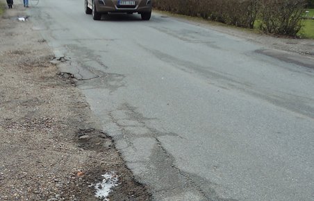 Vinkelvej i Nr. Søby i Skive Kommune. Privatfoto