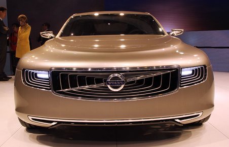 Volvo Concept Universe på standen i Shanghai.