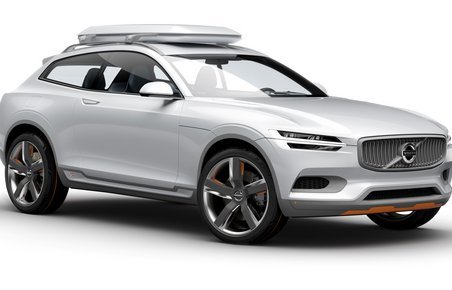 Konceptbilen Volvo XC Coupé, der minder noget om den færdige bil.