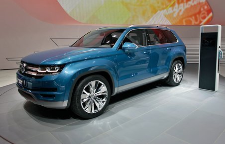 VW Crossblue er en SUV, der størrelsesmæssigt skal fylde hullet mellem Tiguan og Touareg.
