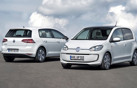 VW e-Up og e-Golf