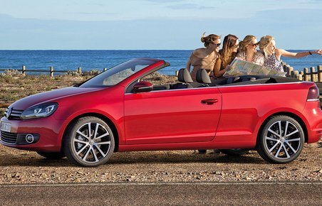 VW Golf Cabriolet er klar inden sommer.